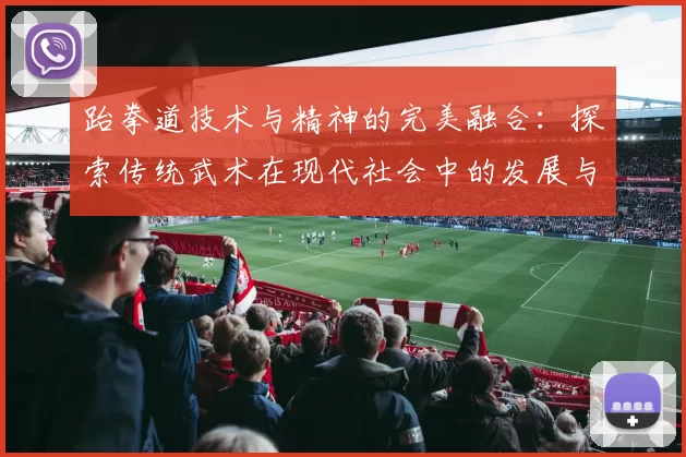 跆拳道技术与精神的完美融合：探索传统武术在现代社会中的发展与应用