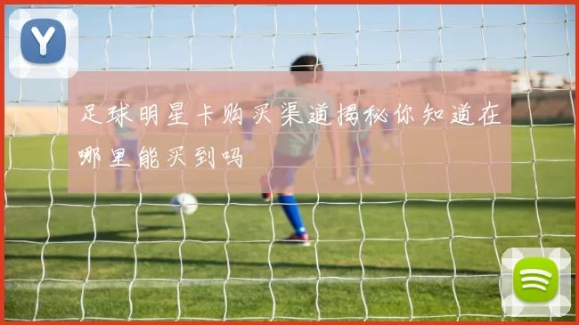 足球明星卡购买渠道揭秘你知道在哪里能买到吗