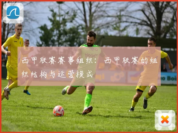 西甲联赛赛事组织：西甲联赛的组织结构与运营模式